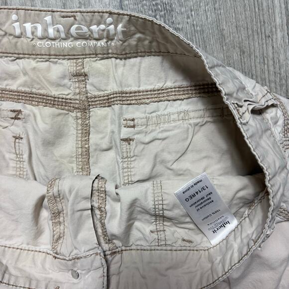 Inherit Y2K Cargo Maxi Skirt Khaki size 13/14 - Picture 2 of 4